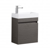 PVC Timber Look Mini Wall Hung Vanities